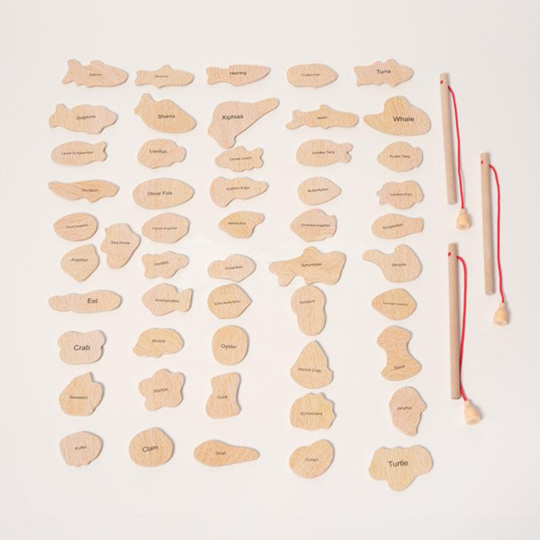Rasa Sayang Montessori Fishing Game Set
