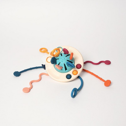 Rasa Sayang Montessori Silicone UFO Pulling Toy