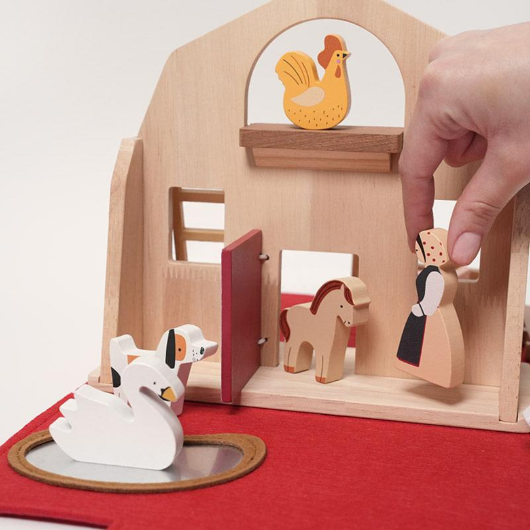 Rasa Sayang Montessori Travelling Farm Set