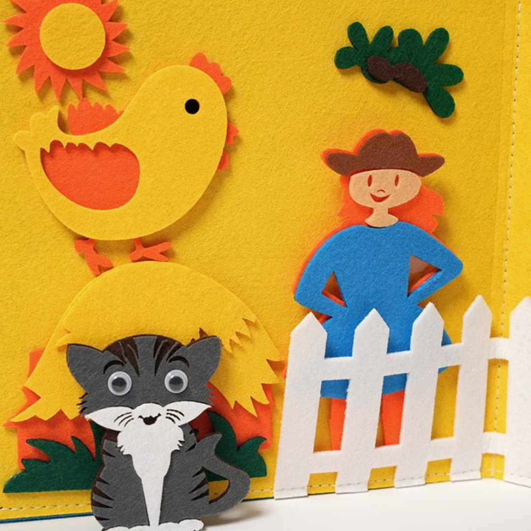 Rasa Sayang Montessori Farm Busy Book