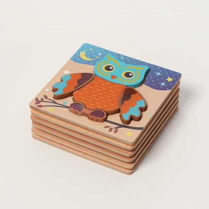 Rasa Sayang Montessori Happy Puzzles 6-Pack Set