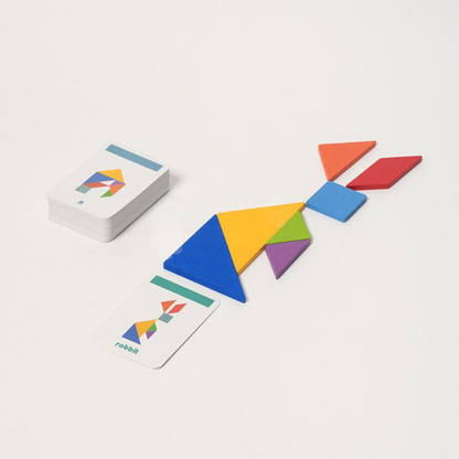 Rasa Sayang Montessori Tangram Sorting Puzzle