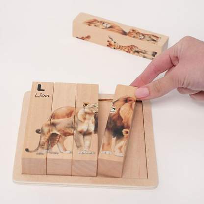 Rasa Sayang Montessori Twist & Match Puzzle