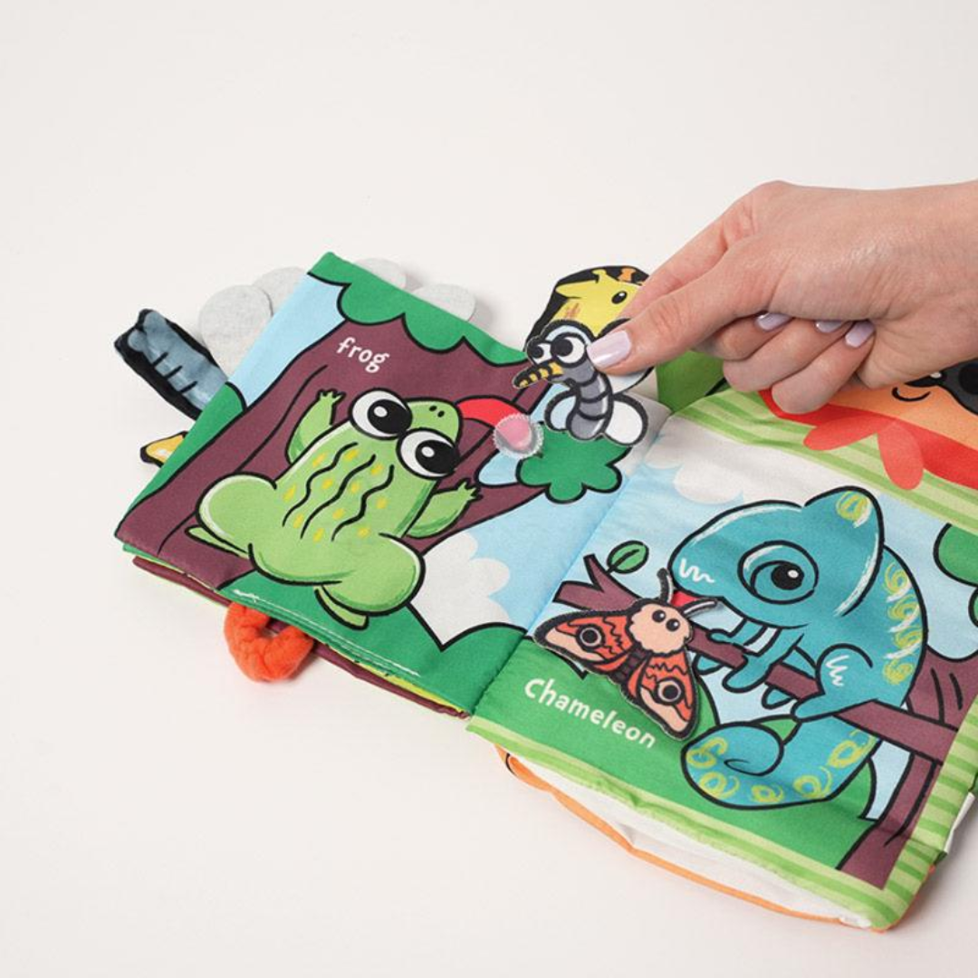 Rasa Sayang Montessori Baby Cloth Book