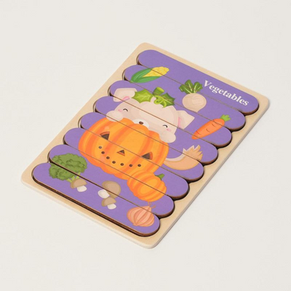 Rasa Sayang Montessori Double-Sided Puzzles (Pack of 5)