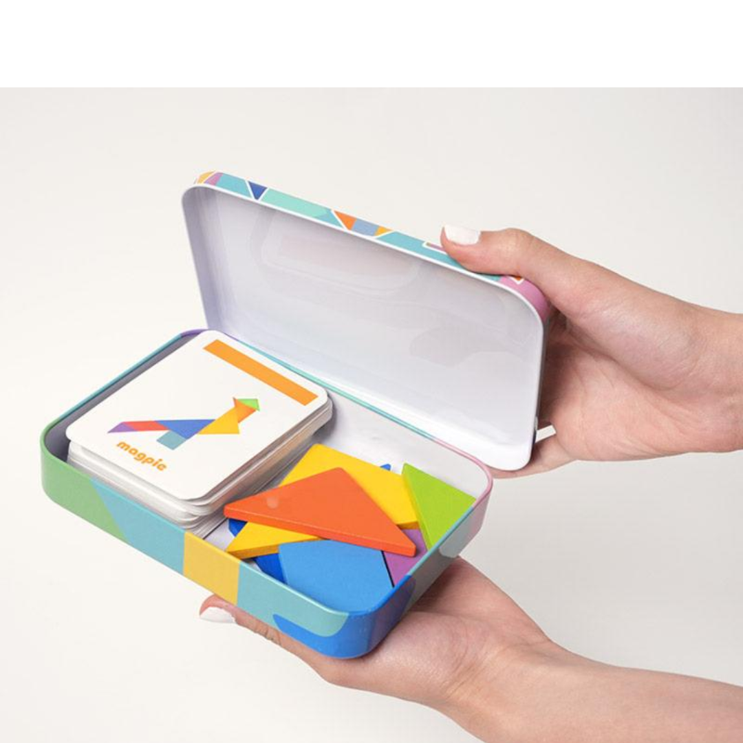 Rasa Sayang Montessori Tangram Sorting Puzzle