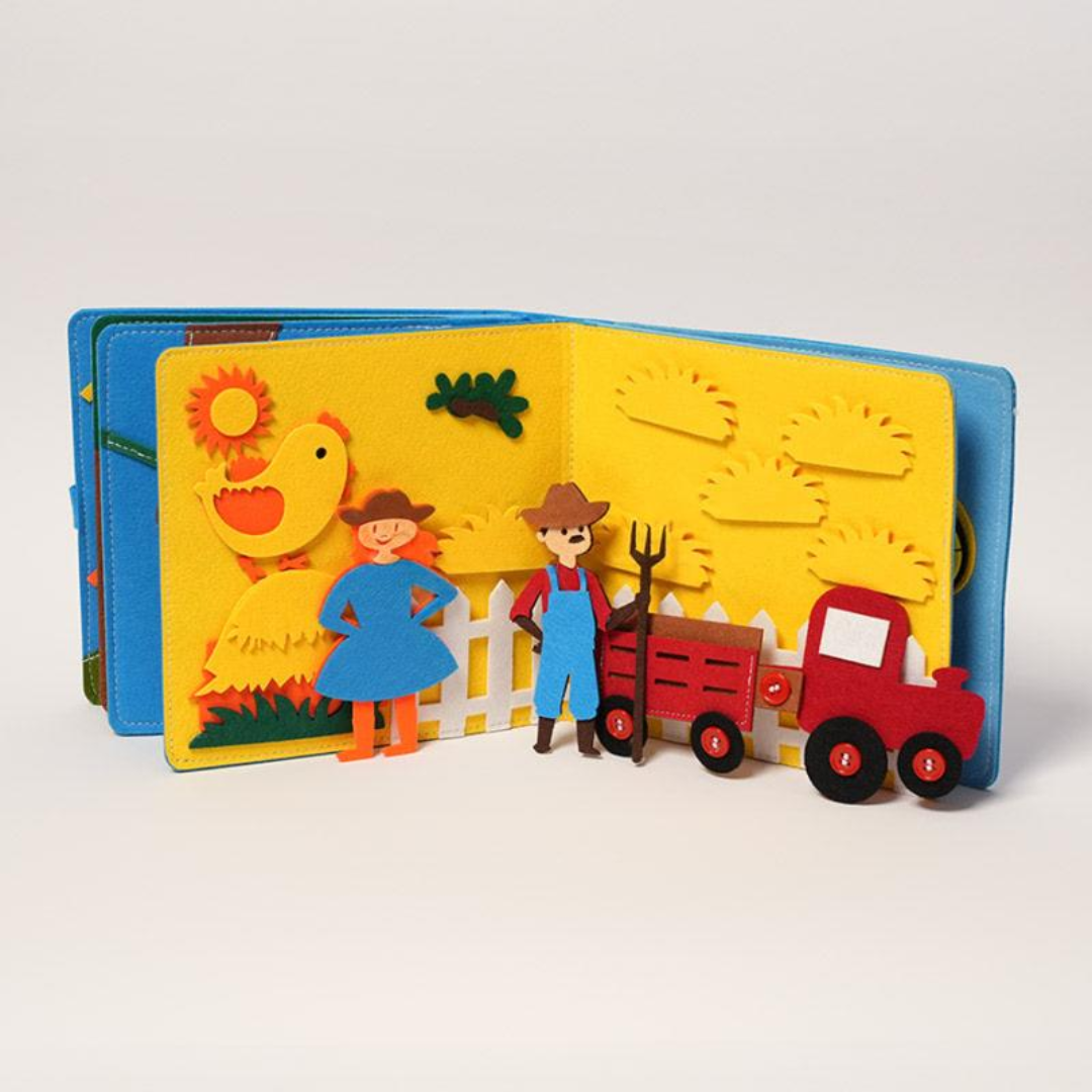 Rasa Sayang Montessori Farm Busy Book
