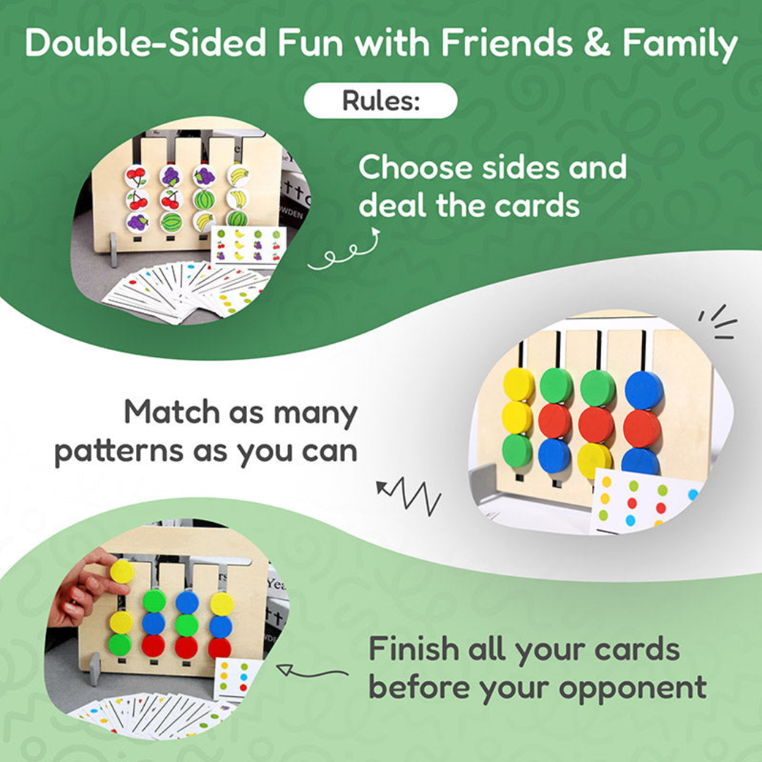 Rasa Sayang Montessori Double-Sided Matching Game