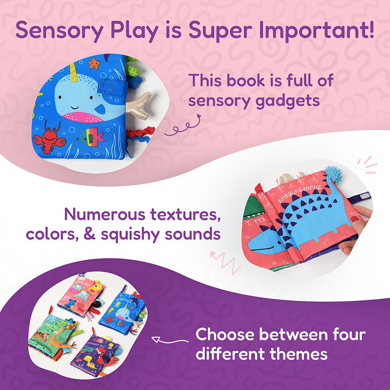 Rasa Sayang Montessori Baby Soft Book