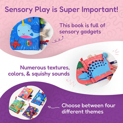 Rasa Sayang Montessori Baby Soft Book