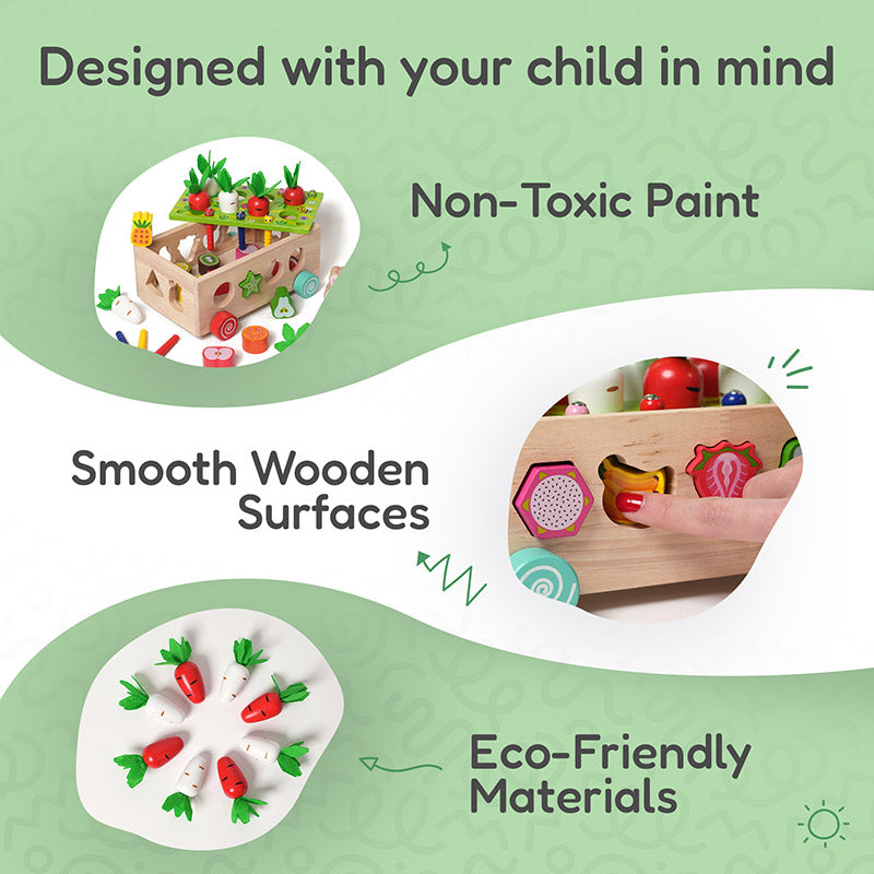 Rasa Sayang Montessori Carrot Wheels