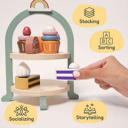 Rasa Sayang Montessori Cupcake Stacker