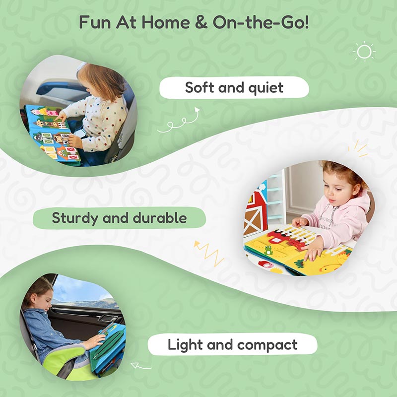 Rasa Sayang Montessori Farm Busy Book