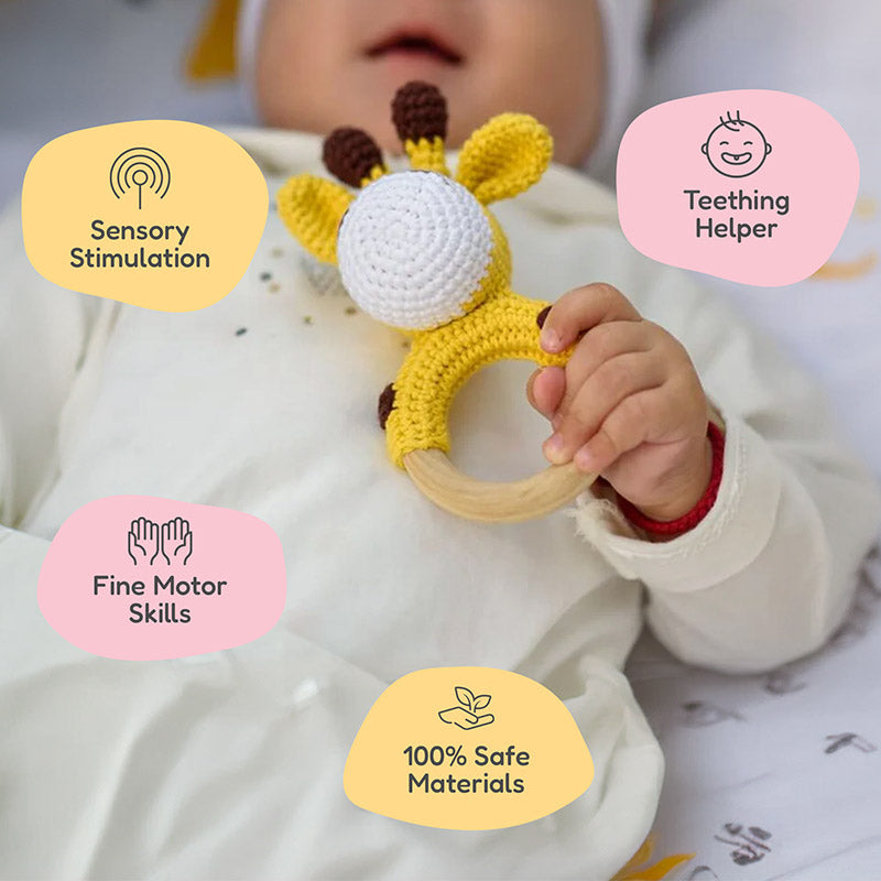 Rasa Sayang Montessori 5-Piece Rattle Gift Set