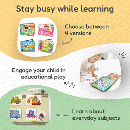 Rasa Sayang Montessori Sticker Busy Book