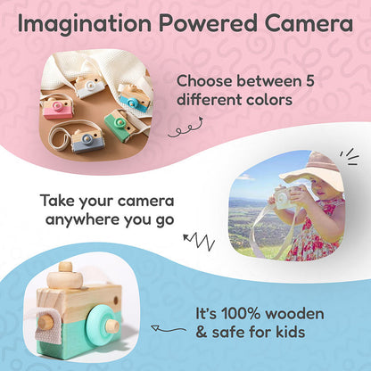 Rasa Sayang Montessori Wooden Camera