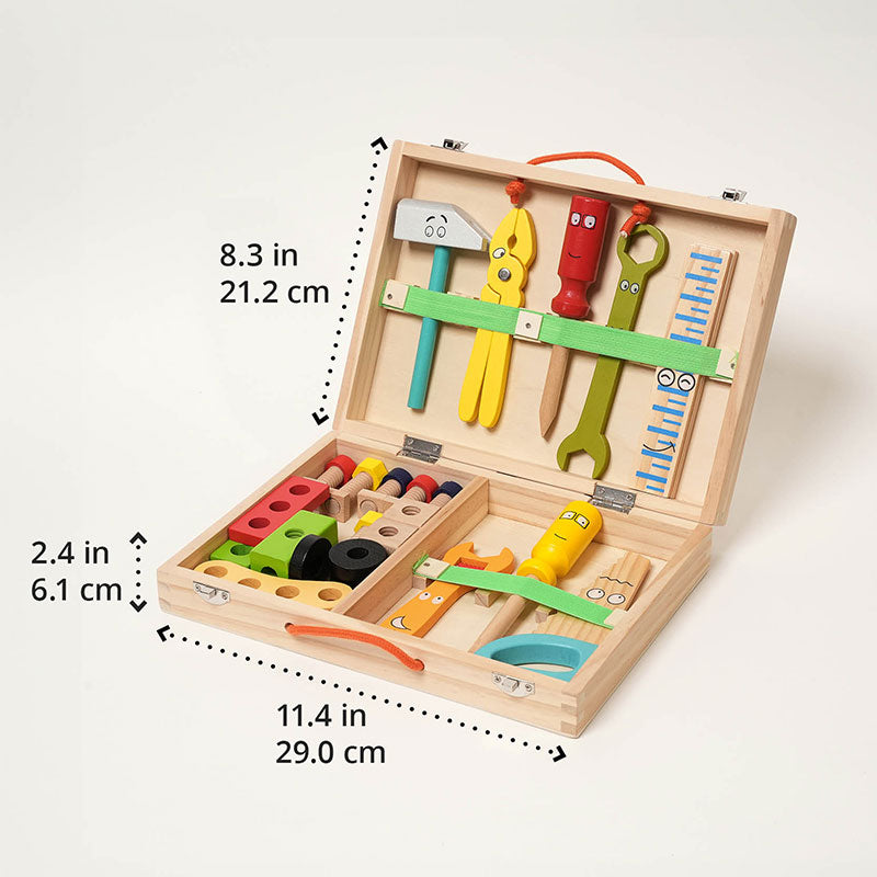 Rasa Sayang Montessori Wooden Tool Box